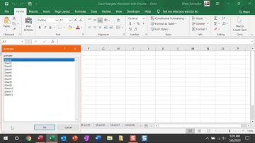 Excel Navigate Worksheets with Ctrl [Quick Win!!!]