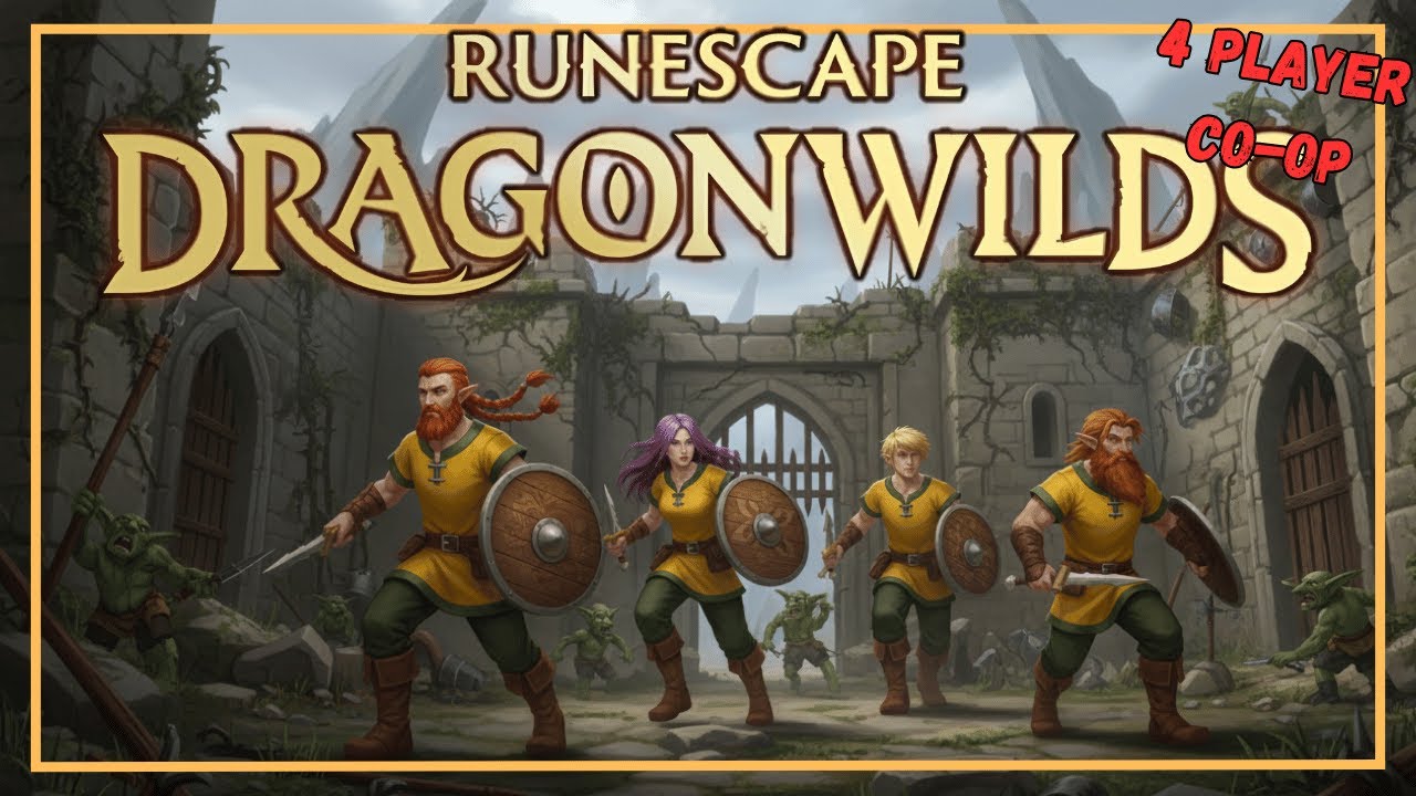STROM THE CASTLE!!! RuneScape: Dragon Wilds!|  CO-OP | Ep 4