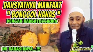 DAHSYATNYA MANFAAT BONGGOL NANAS DENGAN HABBATUSSAUDA | dr Zaidul Akbar