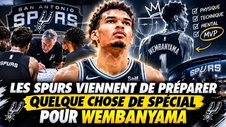 Les Spurs Viennent De Préparer Quelque Chose De Spécial Pour Wembanyama