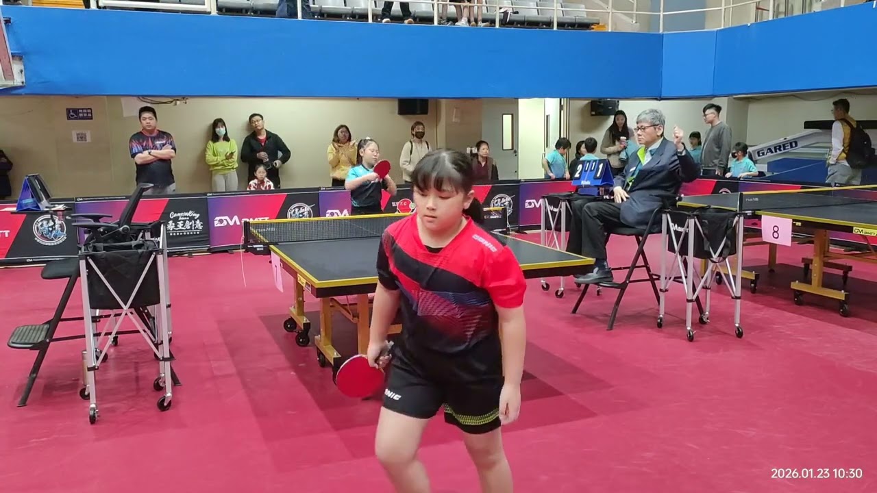 ［北港媽祖盃］北區預賽vs宜蘭張育瑄(長顆)2：3惜敗