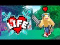 I Started With Just ONE Heart!?  | Minecraft X Life #1