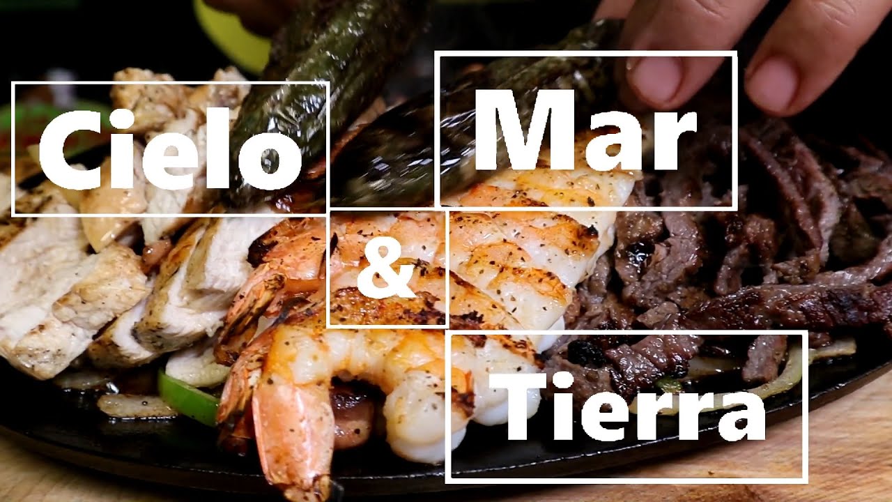 CIELO, MAR Y TIERRA, COMO PREPARAR LA PARRILLADA l La Vaquita - YouTube