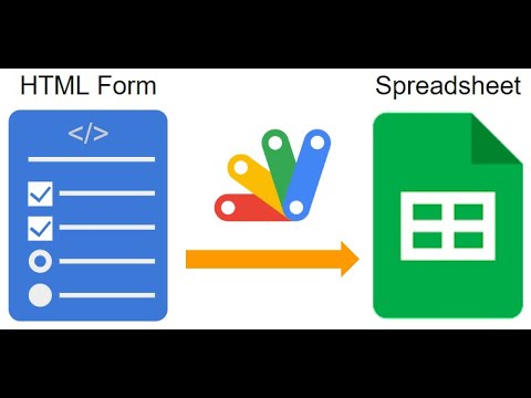 Connecting Html Form To Excel Without Using DataBase - YouTube