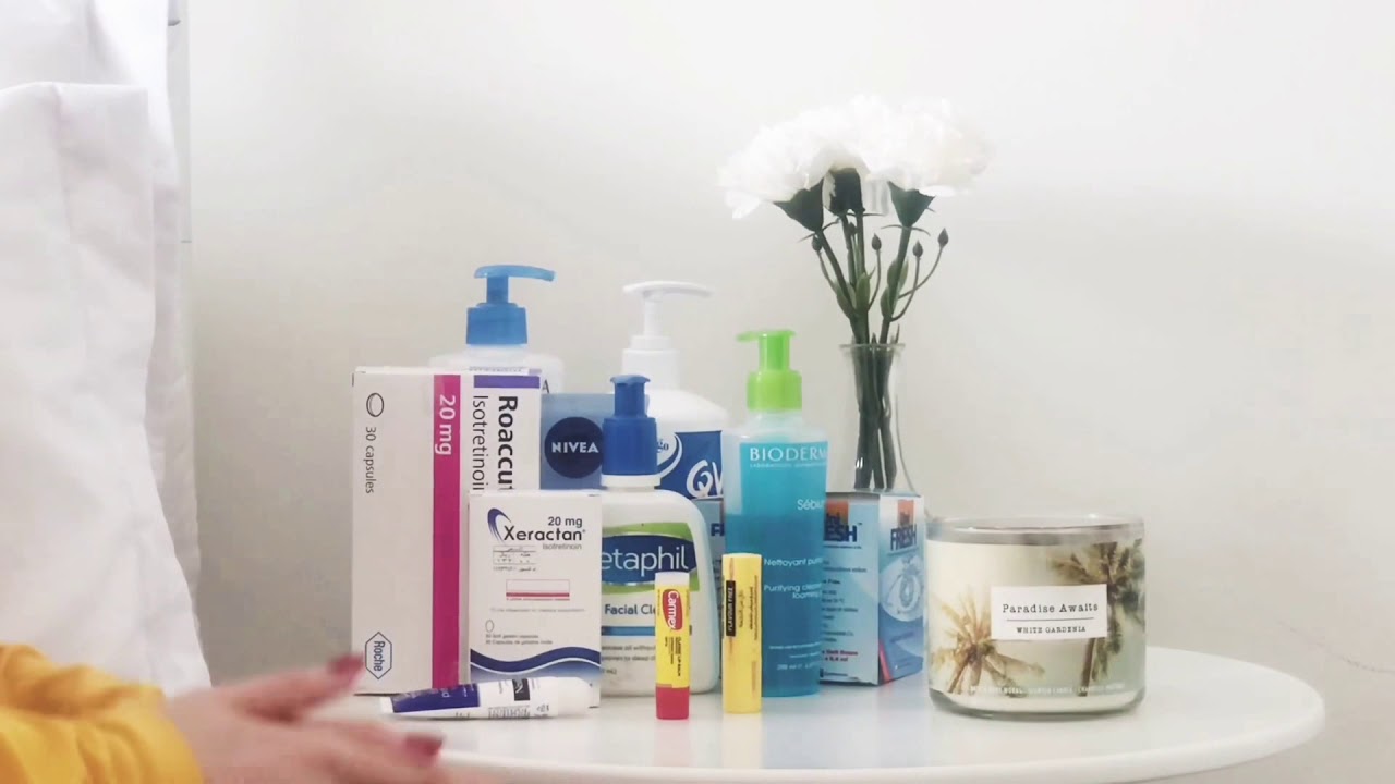 تجربتي مع الروكتان 1+ منتجات جربتها للبشره خلال وقت العلاج ✨💊