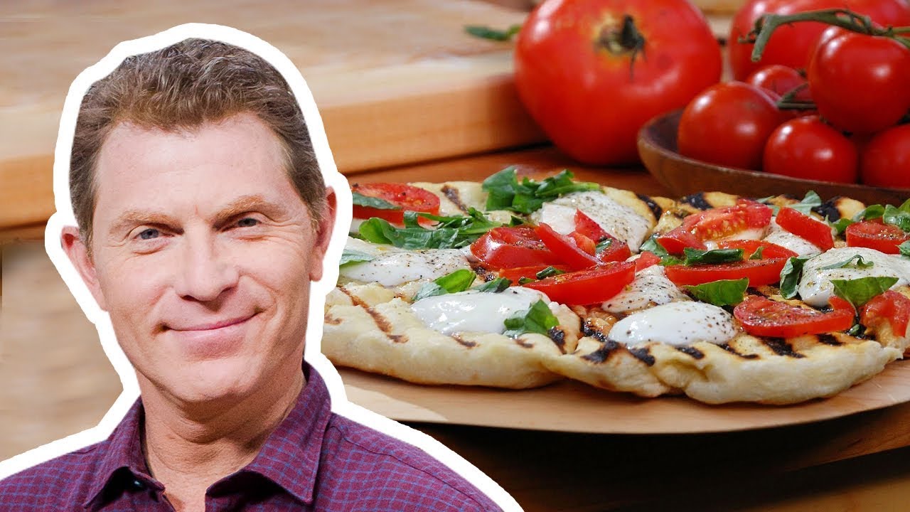 Bobby Flay Makes a Savory Pizza and Dessert Pizza | Food Network