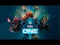 Fnatic vs EG ESL One Hamburg 2017 Groupstage Game 2 bo3