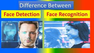 Difference between  Face Detection and  Face Recognition