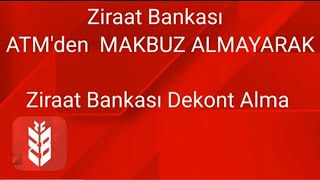 ATM'lerde Ziraat Bankası makbuzu basılmama sorununun