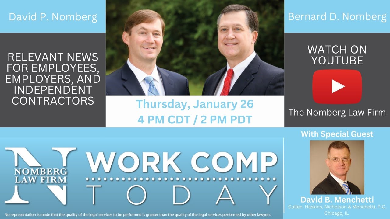 Workcomp Day Work Comp Today - 1.26.23 - YouTube