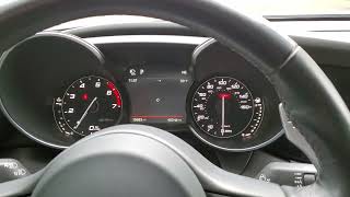 2018 Alfa Romeo Giulia Instrument Cluster DNA Modes screenshot 3