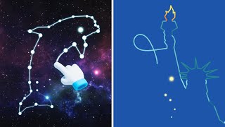 Star Chain ⭐🖌🎨 Gameplay iOS - Connect the Dots & Draw screenshot 3