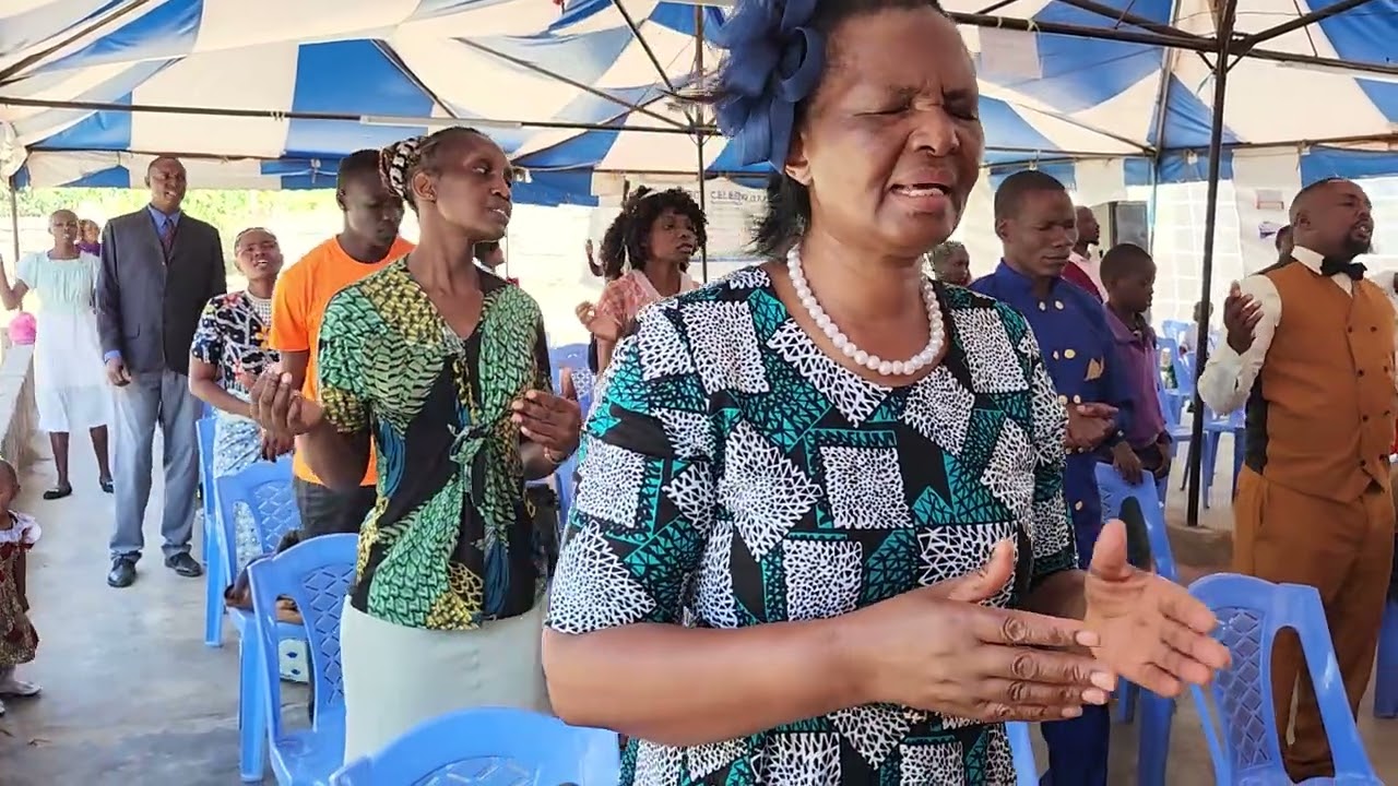 The  Storm is Over,,pst Salome preaching 