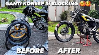 Restorasi blacking part2 ‼️ HASILNYA BIKIN MELONGO, GANTI PART INI AUTO JADI GANTENG‼️STYLE PRIATIM? screenshot 5