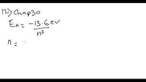 OpenStax College Physics Solution, Chapter 30, Problem 12 solution