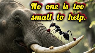 Details The Ant and the Elephant 🐜🐘 | English Moral Story for Kids | Short Story with a Lesson News