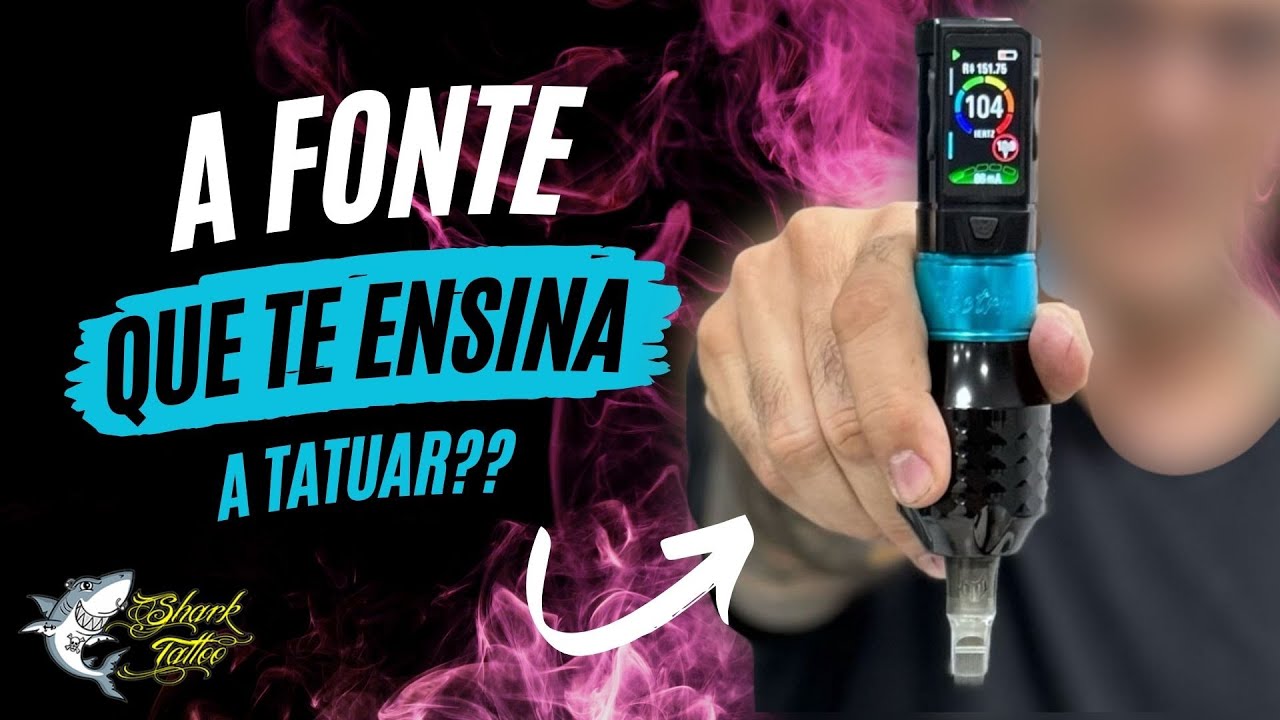 A fonte que "ensina a tatuar"!