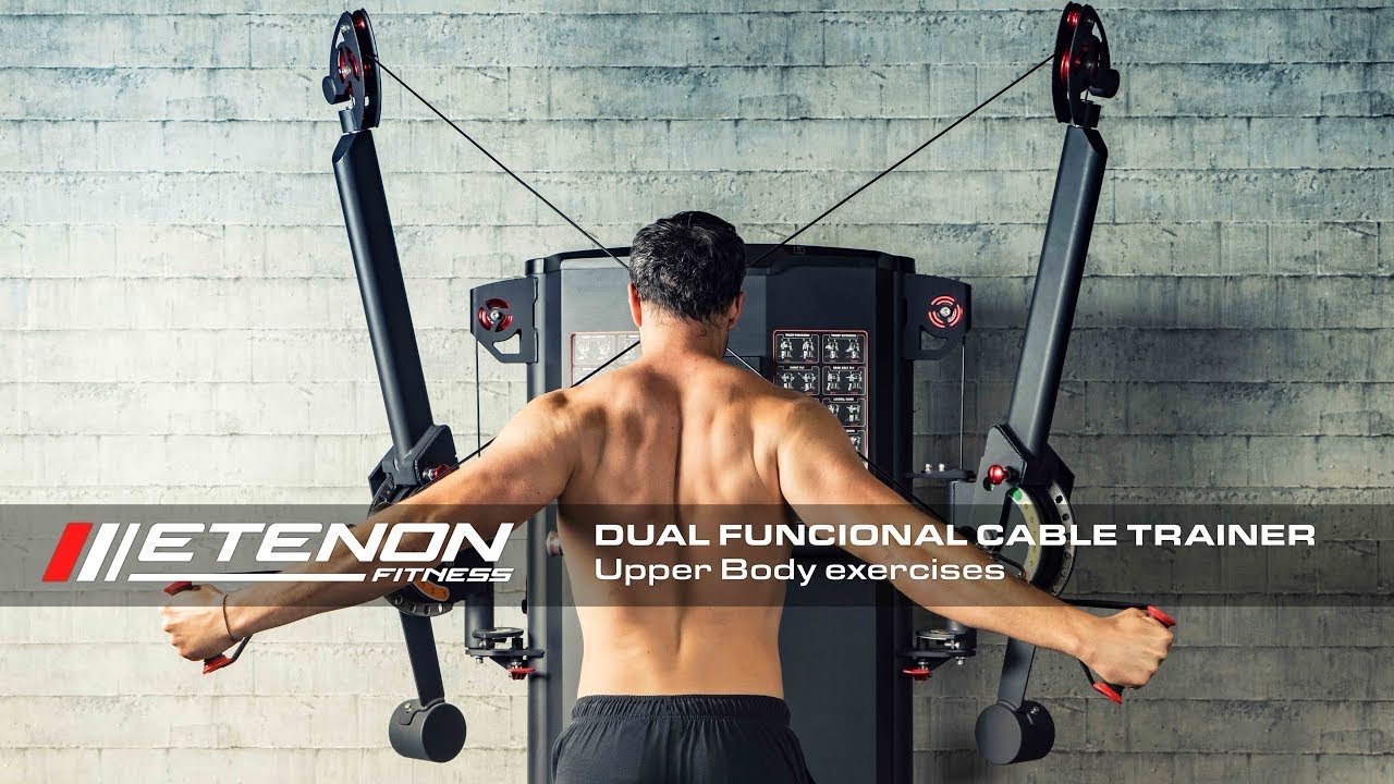 Dual Functional Cable Trainer Upper Body exercises