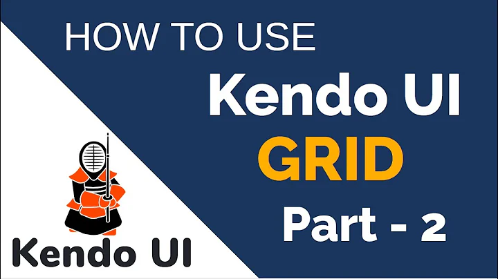Kendo UI Grid Part-2 (Grid Data Load From SQL Database)