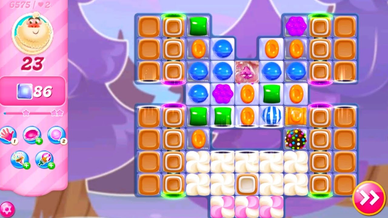 Candy Crush Saga Level 6575 - YouTube
