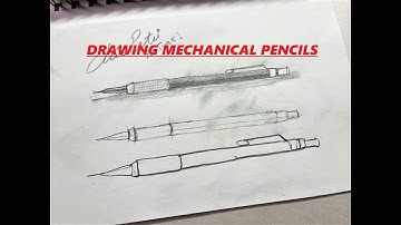 EXTREME BEGINNERS - How to Contour Draw a Mechanical Pencil - with CHRIS PETRI