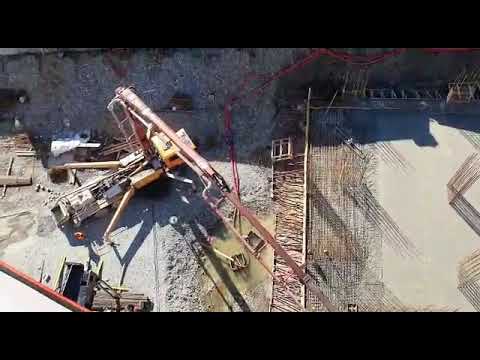 დასრულდა საძირკველის ჩასხმა