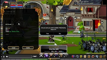 Rank 10 Blade Of Awe FAST AQW 10,000 rep 1 2 Mins 2015