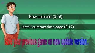 How to use save data on summer time saga latest update versions |0.18|0.19.2|0.20| screenshot 5
