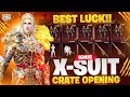 New ignis x suit crate opening  full maxed xsuit  amr  bgmipubg newignisxsuit crateopening