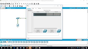2.2.3.4 Packet Tracer - Configuring Initial Switch Settings
