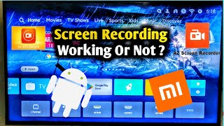 Screen Recording On Mi Android Tv Working Or Not ? Truth Reveiled