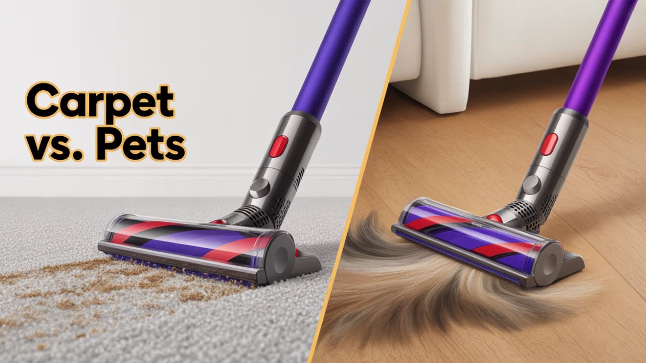 Лучший пылесос Dyson для ковров и шерсти домашних животных (2025) – честный обзор от Home Truth R...