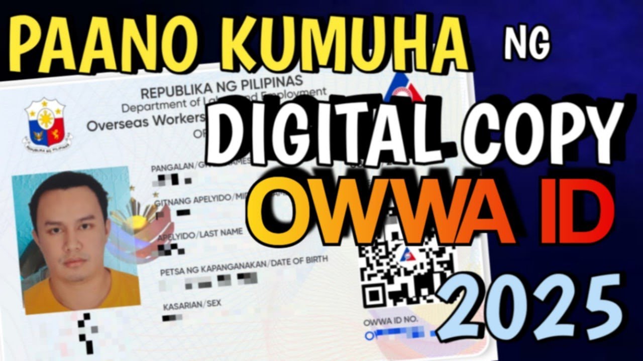 PAANO KUMUHA NG DIGITAL COPY NG OWWA ID 2025 | HOW TO GET DIGITAL COPY OWWA ID 2025