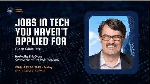 Tech Talk: Jobs in Tech You Haven