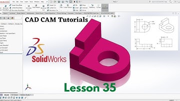 SolidWorks Education Lesson 35 |  SolidWorks Tutorials | Mechanical Engineering Design |