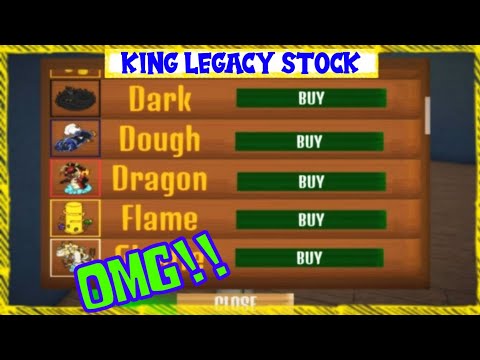 King legacy] When dough is in stock 