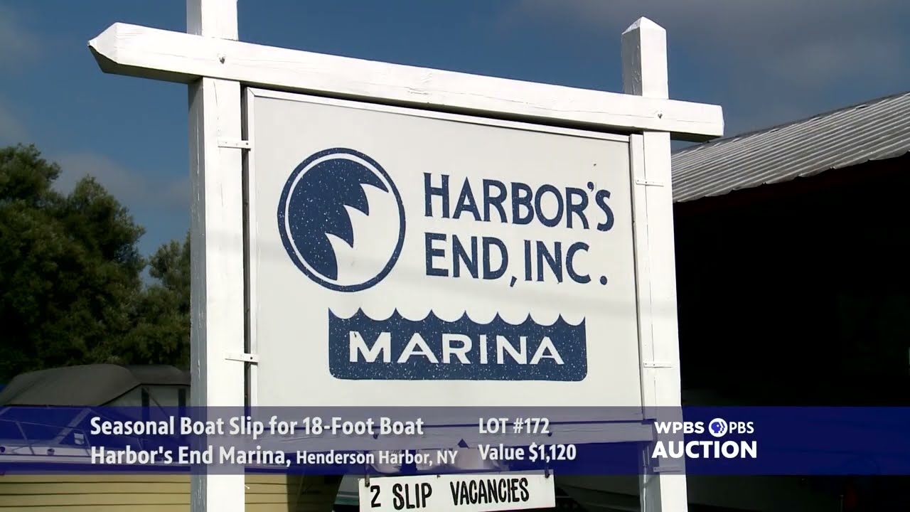 HARBORS END MARINA | WPBS 2024 Spring Auction - YouTube