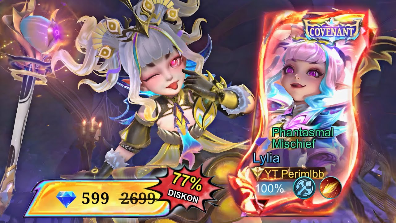 SKIN LYLIA COVENANT SETENGIL INI WOYY! GEMES KALIIII💓