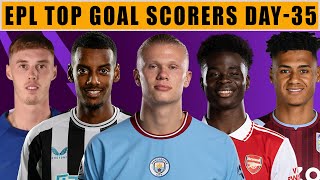 English Premier League's Top Goal Scorers 2023/2024 After Matchday 34 | EPL 2023/24.