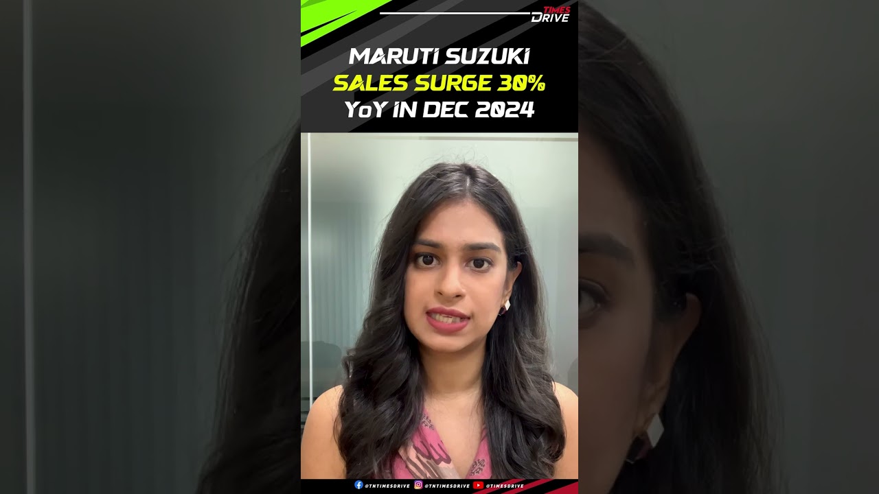Maruti Suzuki Sales Rise 30% YoY In December 2024 | Auto News | Times Drive