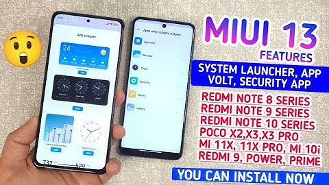 MIUI 13 SYSTEM APPS UPDATE | INSTALL NEW MIUI 13 SYSTEM LAUNCHER, SECURITY APP & APP VAULT WIDGET