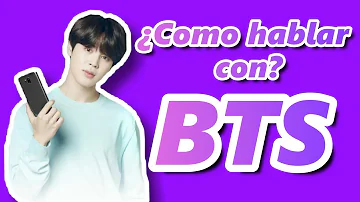 ¿Cómo puedo ponerme en contacto con BTS?