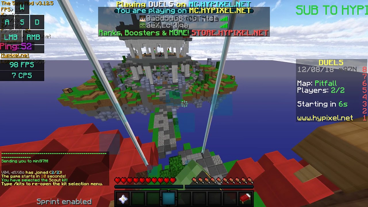 2900 Wins! -Hypixel Skywars Duels