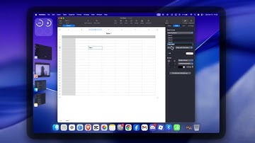 How to Make Drop List in Apple Numbers on Mac