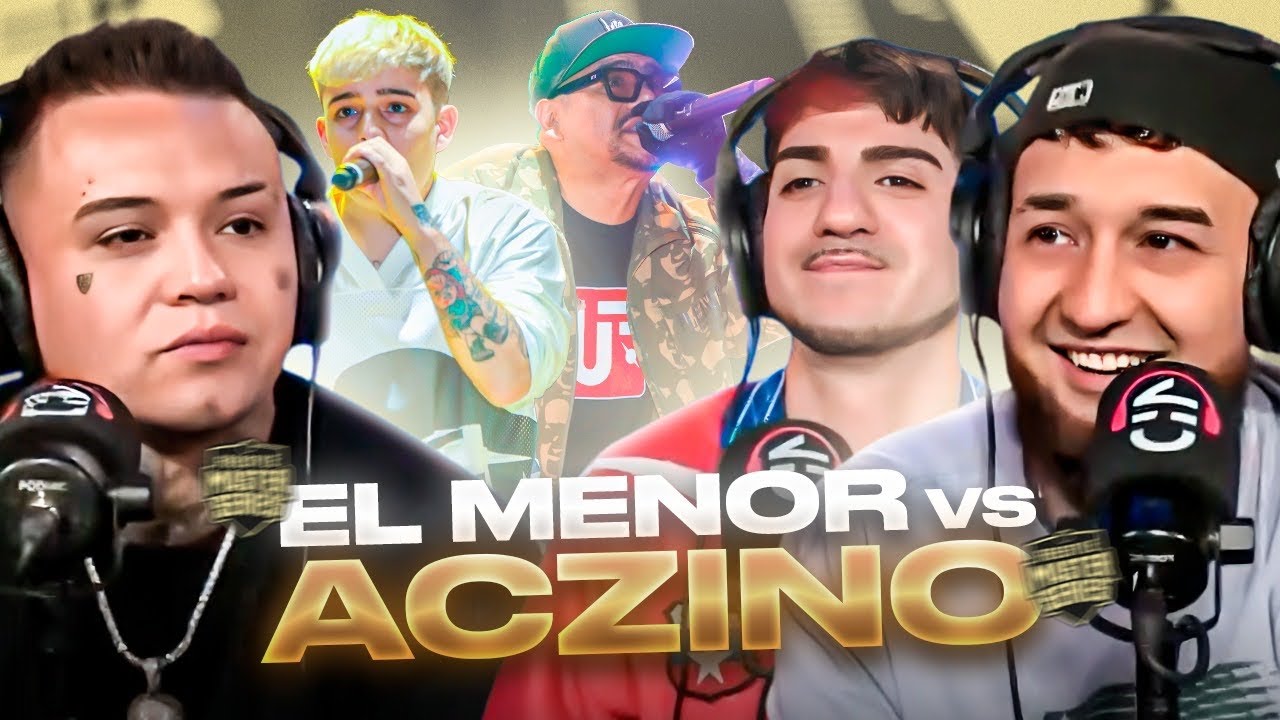 EL MENOR VS ACZINO CON KAISER Y ACERTIJO EN CHV | SEMIFINAL FMS INTERNACIONAL 🌎