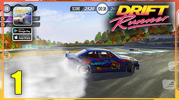 Drift Runner Gameplay Walkthrough Part 1 (Android, iOS)