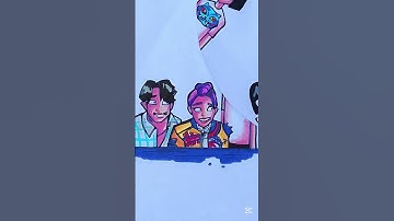 Thumbnail of Jinu x Rumi Fanmoment#kpopdemonhunters#art#fypシ゚viral#squidgame #youtubeshorts