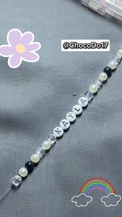 DIY gelang KAYLA #diy #video #beads #bracelet #accessories #dangdut #tutorial #shorts #kpop #dj #lv