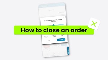 How to Close an Order - SimpleFX App Tutorial