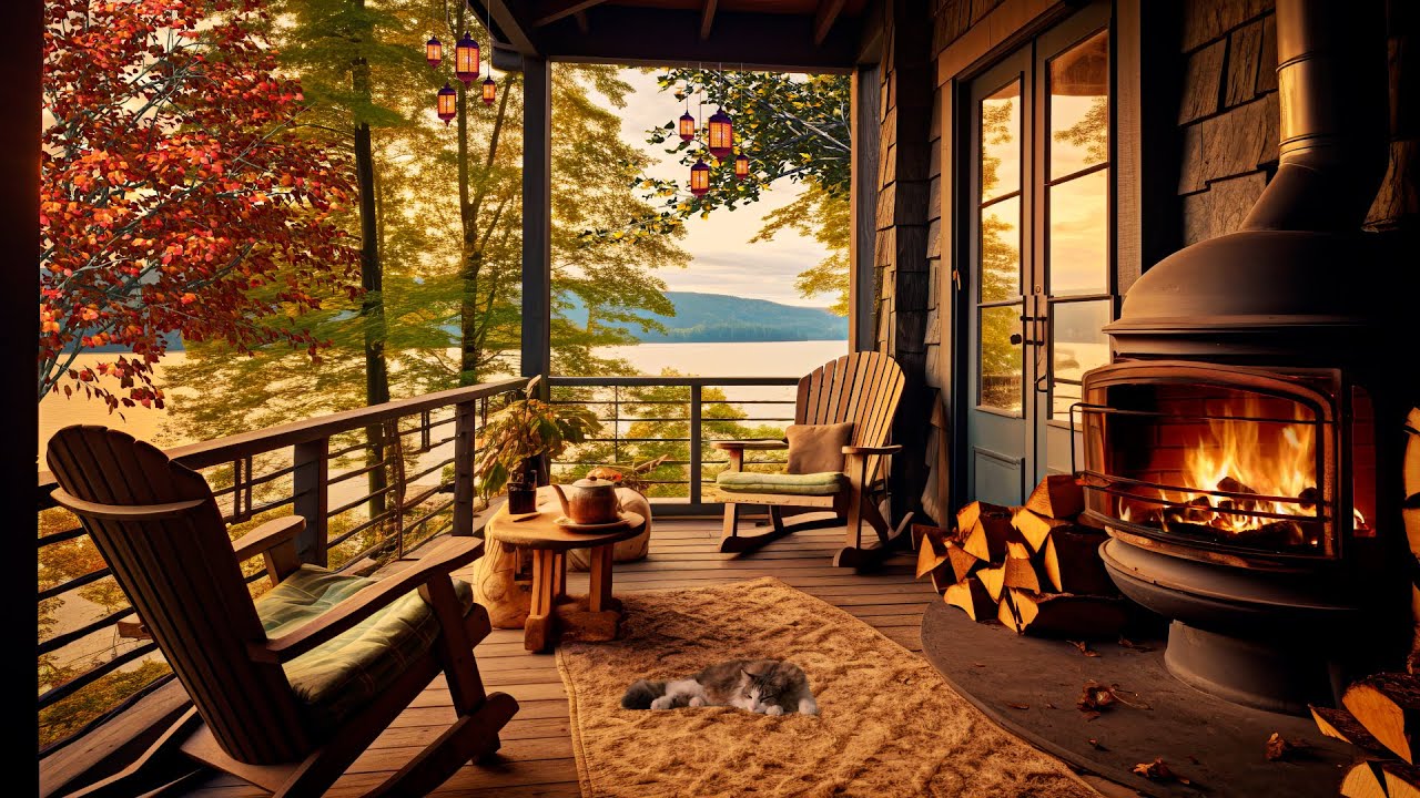 Spring Ambience - Sunny Day Space by the Lake with Nature Sounds ...
